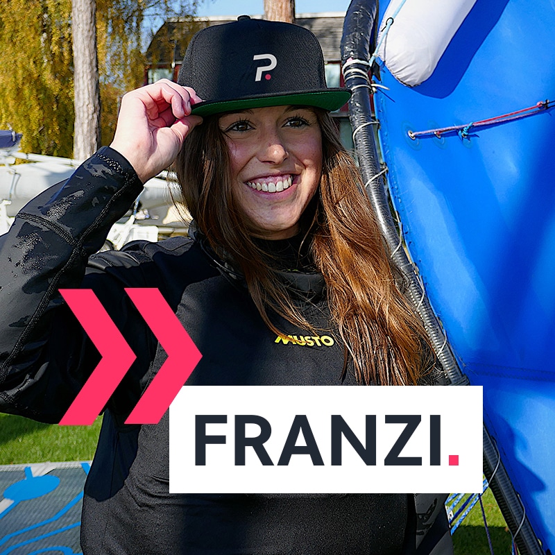 Wie kam Franzi zum Segeln? Was hat sie schon alles erreicht und was sind ihre Ziele? Das alles steht in ihrem Profil.