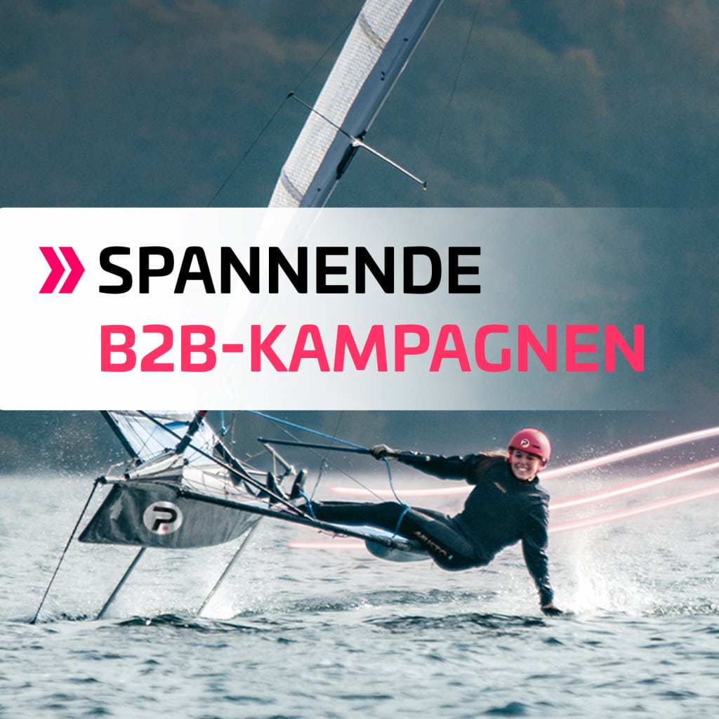 Industriekommunikation mit echtem Alleinstellungsfaktor: Spannende Sales-, Image- und Employer-Branding-Kampagnen mit starken Assoziationen aus Adventure-, Outdoor- und Action-Sport.
