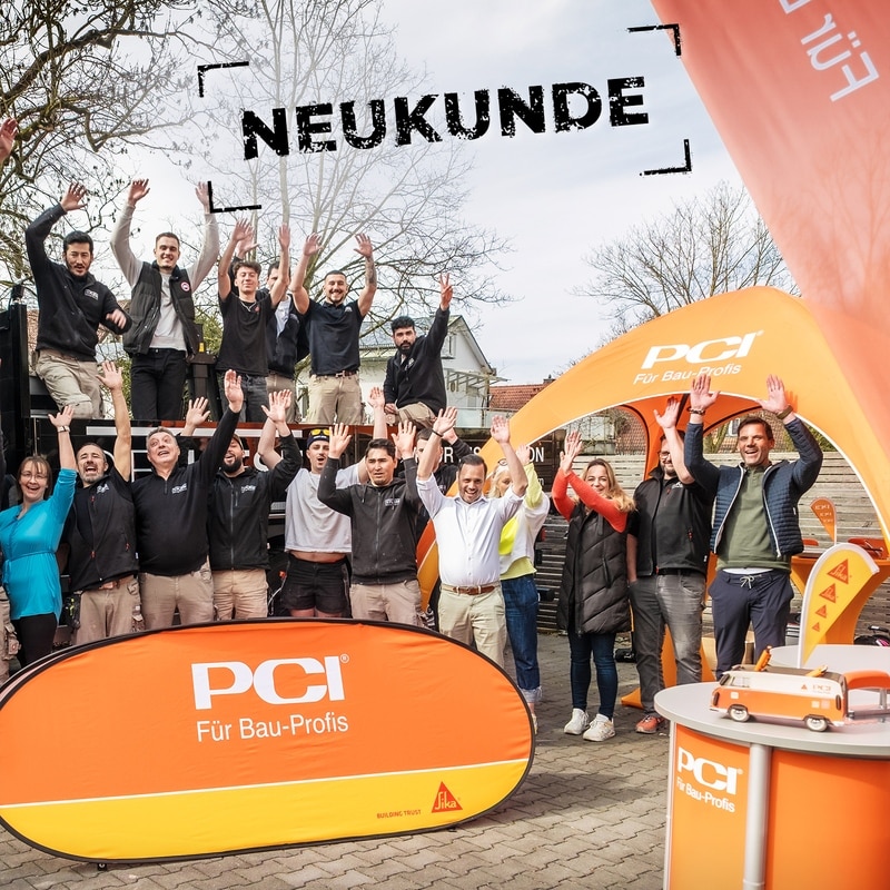 Idee, Konzeption, Produktion und Fullservice-Betrieb eines Promotionbaukastens zum 75-jährigen Firmenjubiläum inkl. Personalschulung und -einsatz.