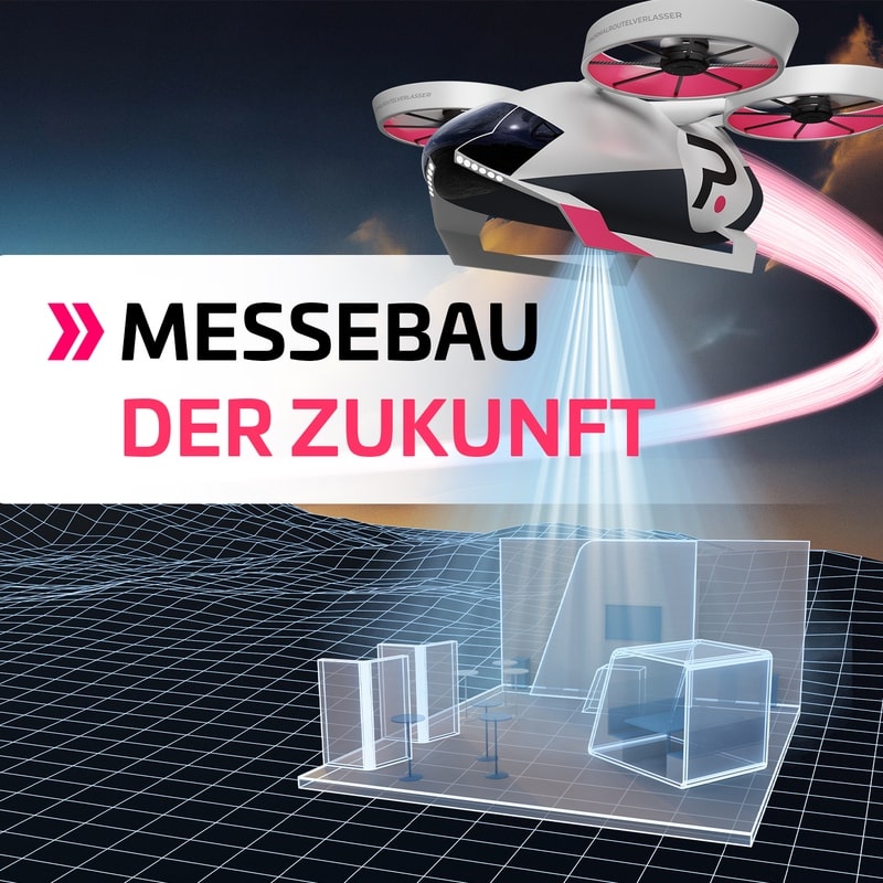 Designstark, skalierbar, wiederverwendbar: Nahezu täglich arbeiten wir an unserer Vision den Messebau der Zukunft voranzutreiben.